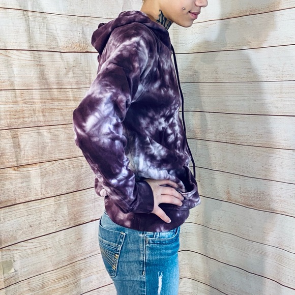 Zumiez tie dye hoodie sz M - Picture 2 of 8